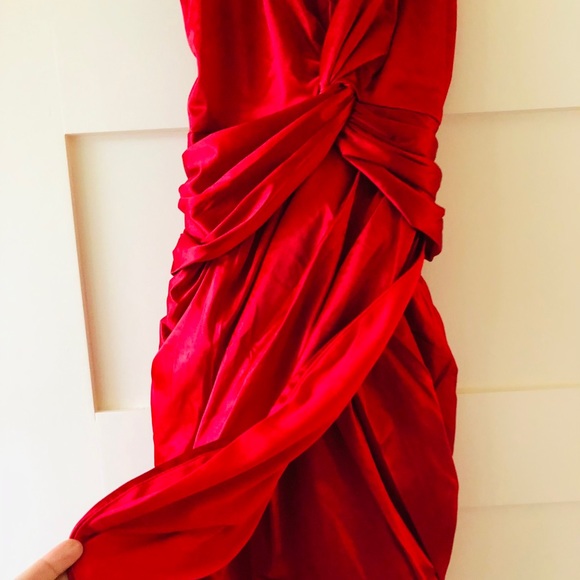 Satin mini dress new. - Picture 4 of 7